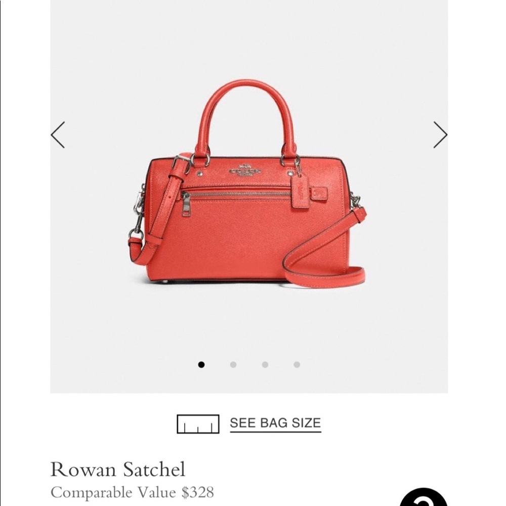 Coach satchel handbag